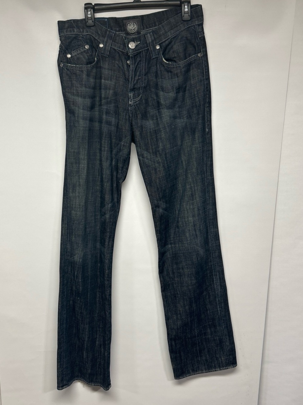 Rock & Republic Men's Dark Indigo Straight-Leg Jeans